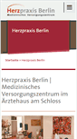 Mobile Screenshot of herzpraxisberlin.de